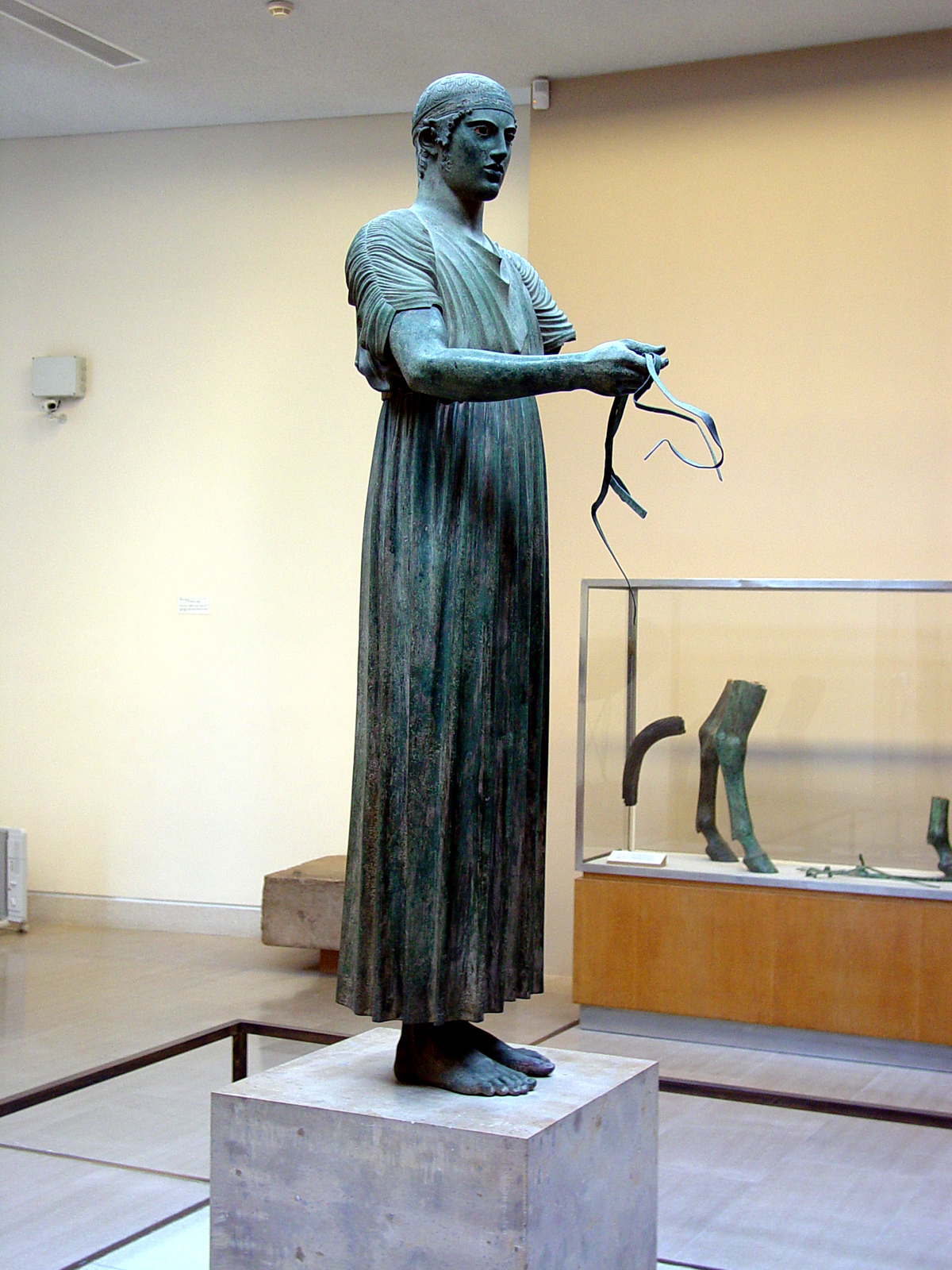 Full Statue — Delphi: Charioteer — Holy Land Photos