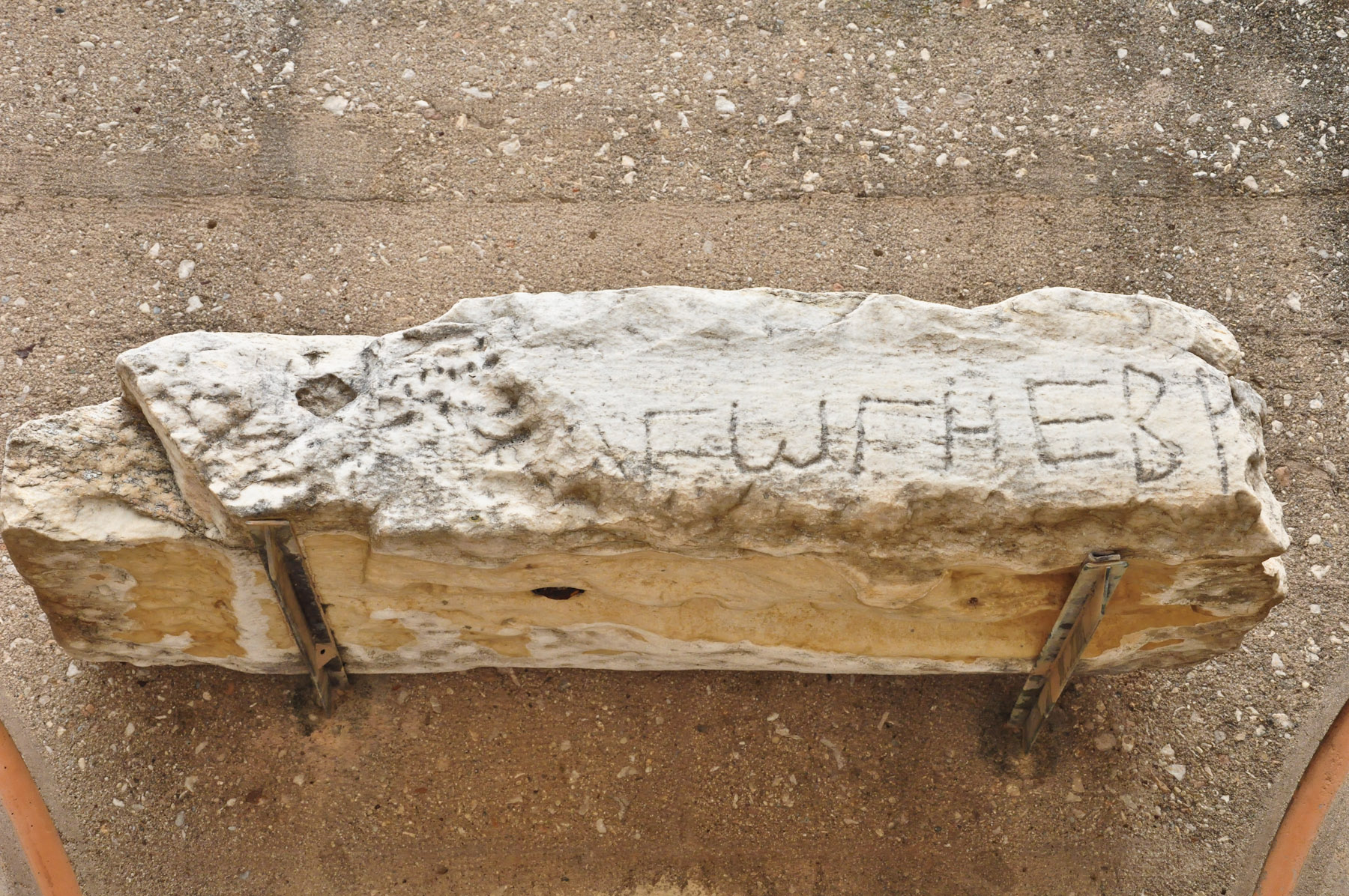 Synagogue Inscription — Corinth Artifacts — Holy Land Photos