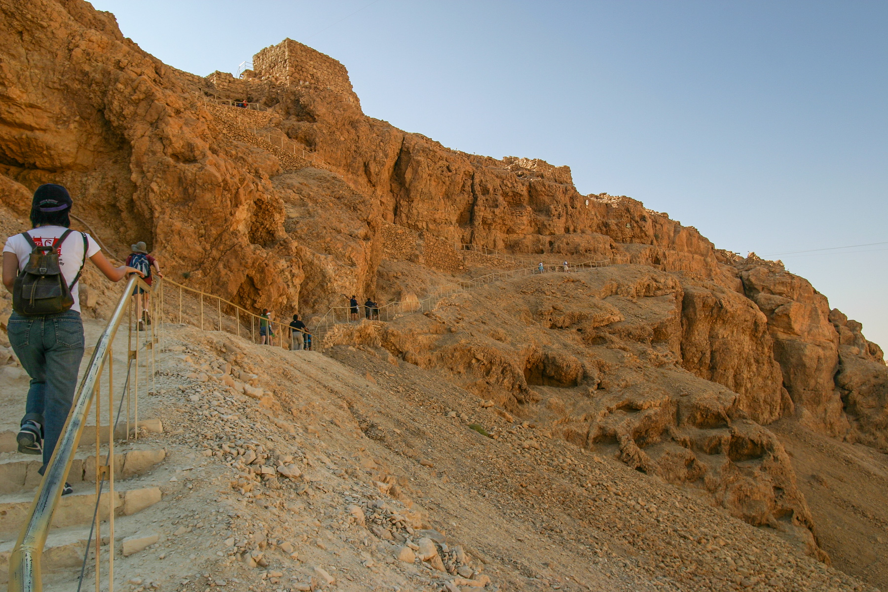 Mosada Ramp Roman Ramp 4 — Masada Roman Ramp and Camps — Holy Land Photos
