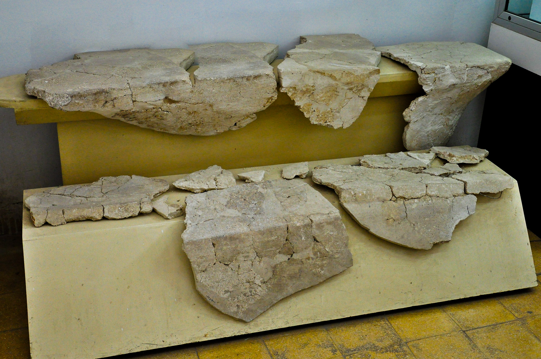Scribal Benches — Qumran — Holy Land Photos