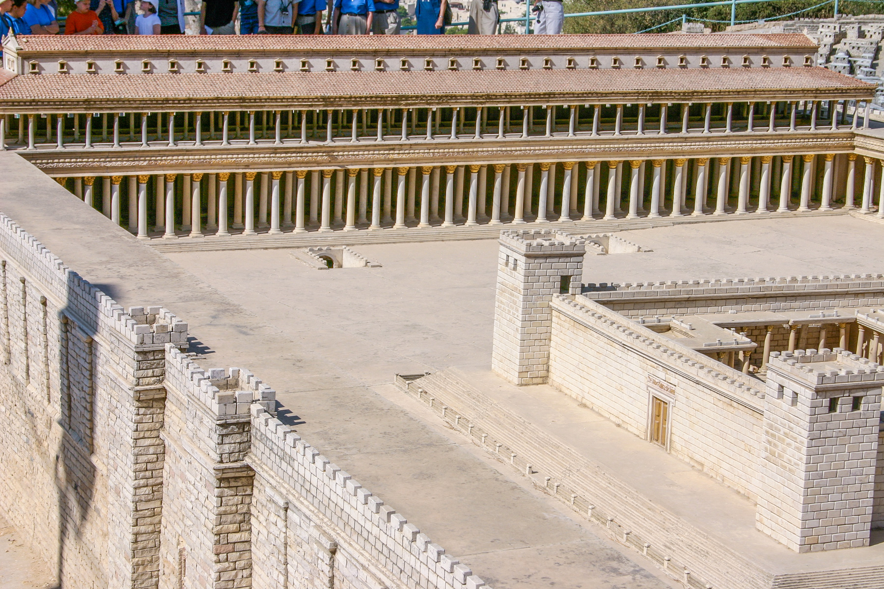 The Royal Portico on the southern edge of the Temple Mount—where the Sanhedrin would meet.  Today the el-Aqsa mosque is located here.