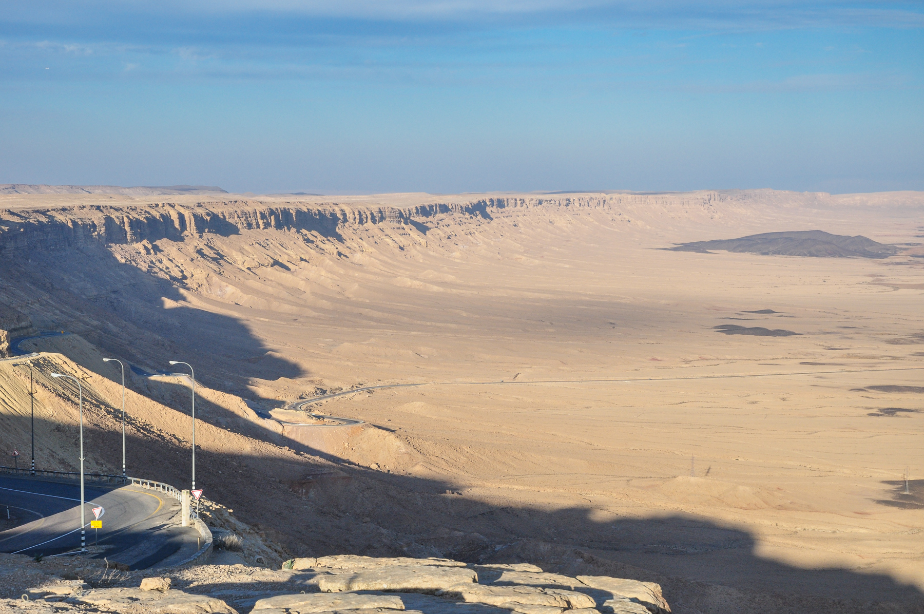 North Ramon Platform Maktesh Ramon North Rim — Views of Negev Highlands — Holy Land Photos