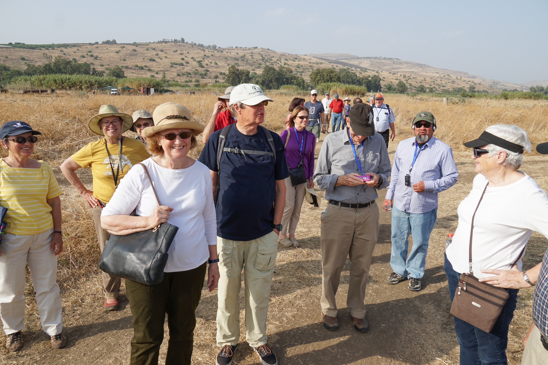 Hiking into el-Araj/Bethsaida — Bethsaida el-Araj — Holy Land Photos